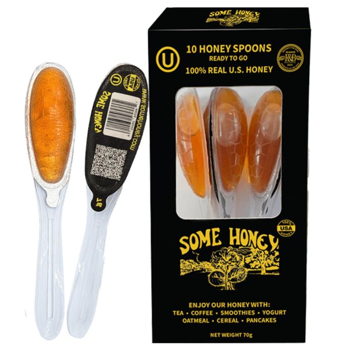 SOME HONEY: Honey Spoons 10 Count, 2.5 oz