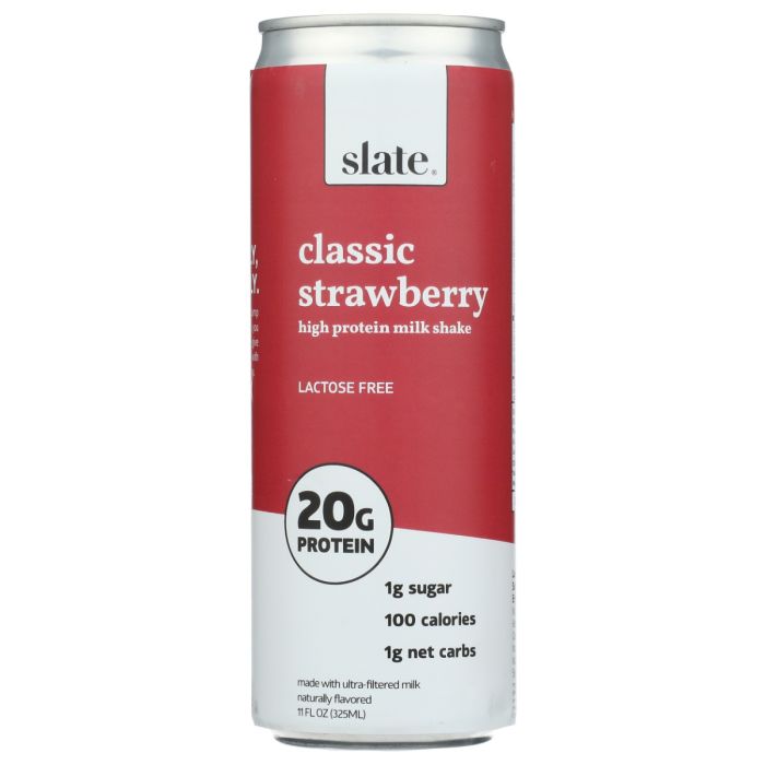 SLATE: Classic Strawberry Milk Shake, 11 oz