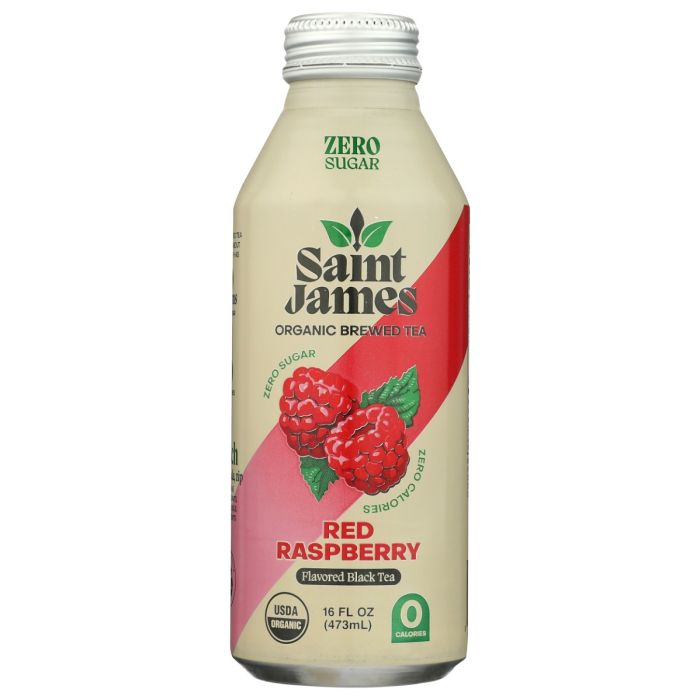 SAINT JAMES BRAND LLC: Red Raspberry Black Tea, 16 fo
