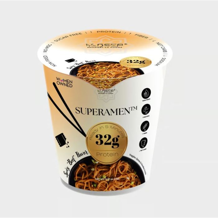 SUPERAMEN: Beef Protein Ramen, 2.19 oz