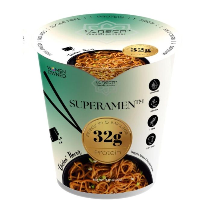 SUPERAMEN: Chicken Protein Ramen, 2.19 oz