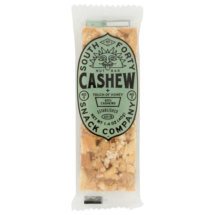 SOUTH FORTY SNACK COMPANY: Cashew Nut Bar, 1.4 oz