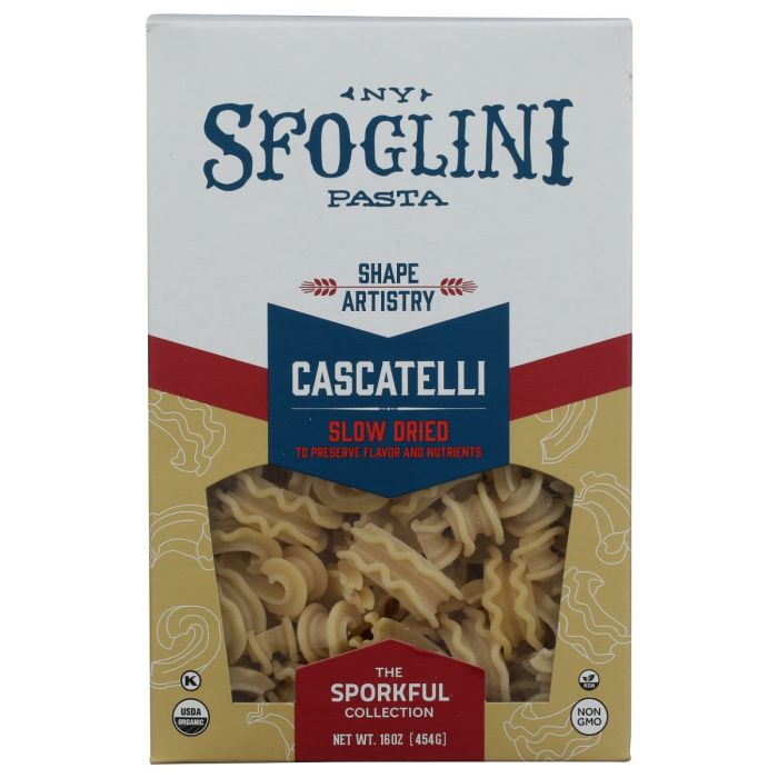SFOGLINI: Cascatelli Pasta by Sporkful, 16 oz
