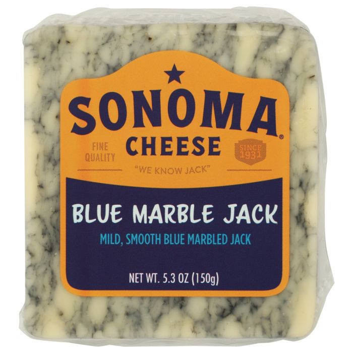 SONOMA CHEESE: Blue Marble Jack Cheese, 5.3 oz