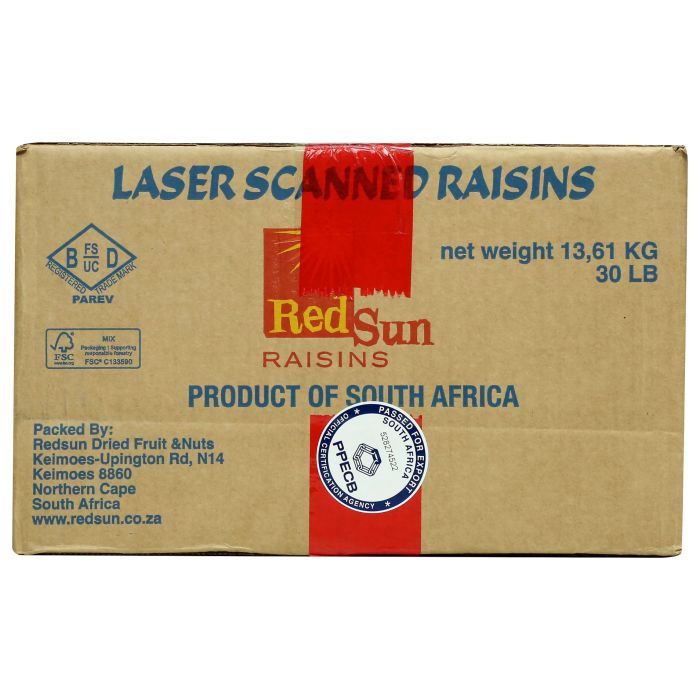 SUNRIDGE FARMS:Organic Golden Sultana Raisins, 30 lb