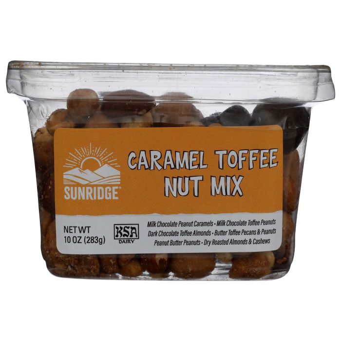 SUNRIDGE FARMS: Caramel Toffee Nut Mix, 10 oz