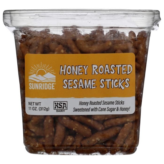 SUNRIDGE FARMS: Honey Roasted Sesame Sticks, 11 oz