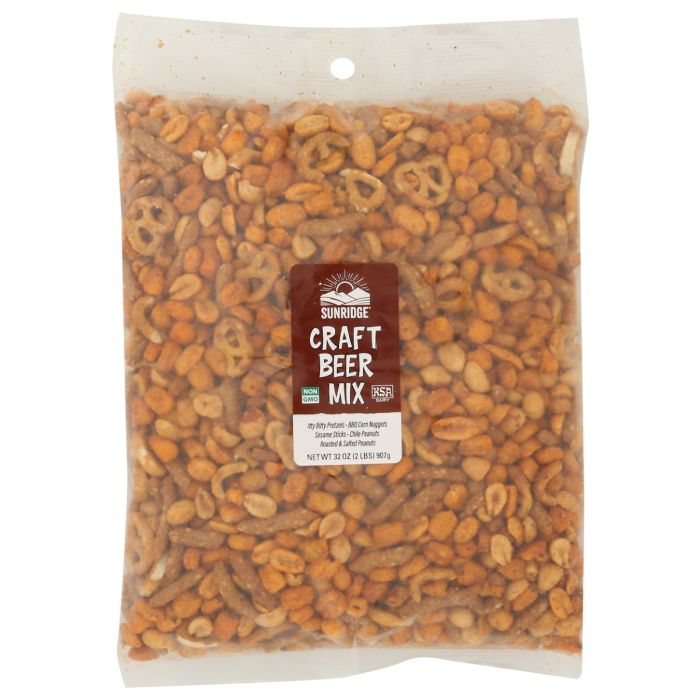 SUNRIDGE FARMS: Craft Beer Snack Mix, 32 oz