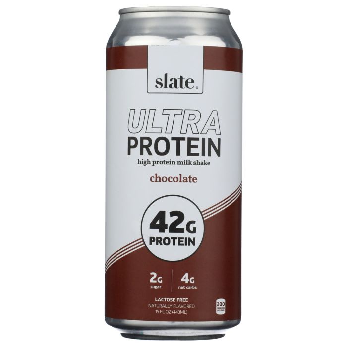 SLATE: Chocolate Ultra Protein Shake 42g, 15 fo