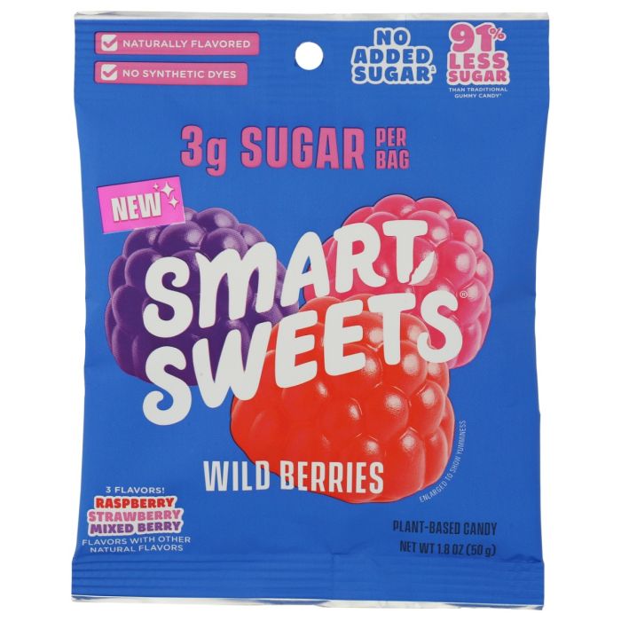 SMARTSWEETS: Wild Berries Candy, 1.8 oz
