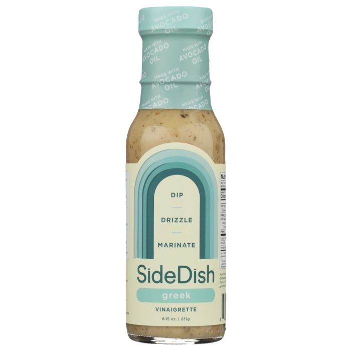 SIDEDISH: Greek Vinaigrette Dressing, 8 oz