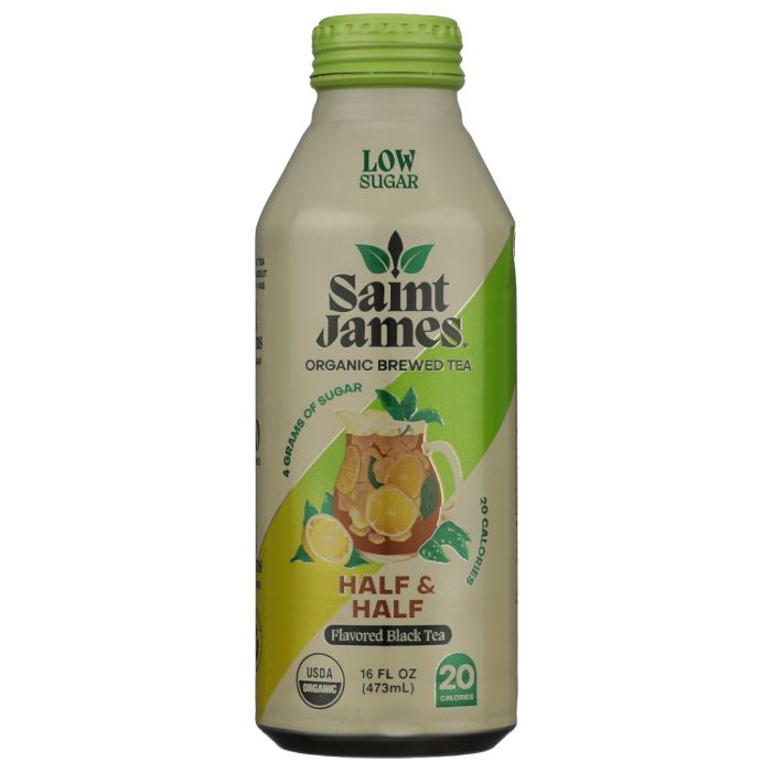 SAINT JAMES BRAND LLC: Half and Half Black Tea, 16 fo