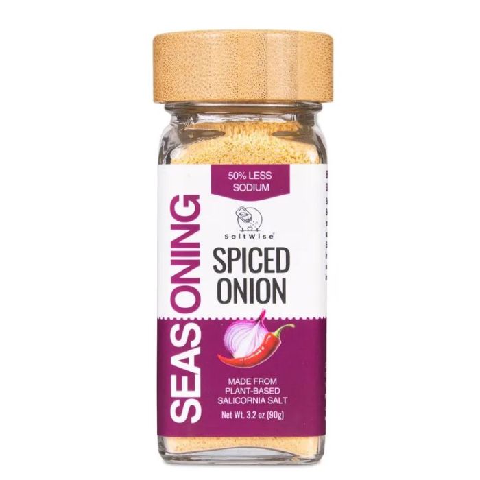 SALTWISE: Low Sodium Spiced Onion Seasoning, 113 gm