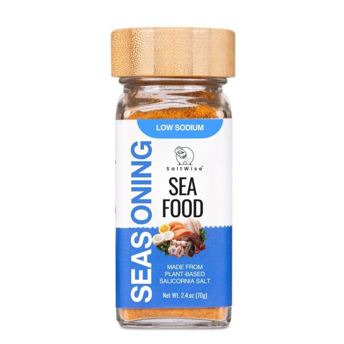 SALTWISE: Low Sodium Seafood Seasoning, 75 gm