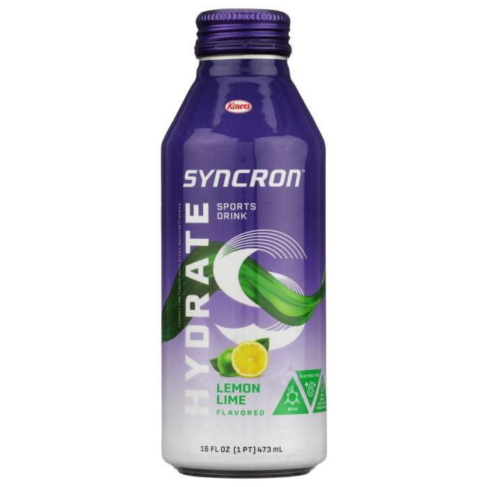 SYNCRON: Lemon Lime Hydrate, 16 fo