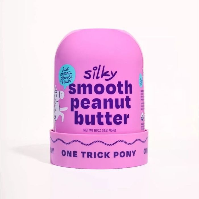 ONE TRICK PONY: Silky Smooth Peanut Butter, 16 oz