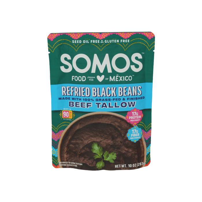 SOMOS: Refried Pinto Beans with Beef Tallow, 10 oz
