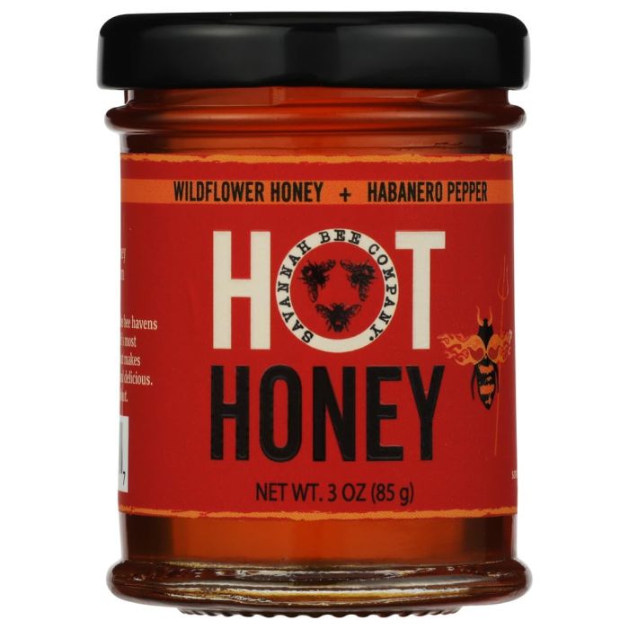 SAVANNAH BEE CO: Hot Honey, 3 oz