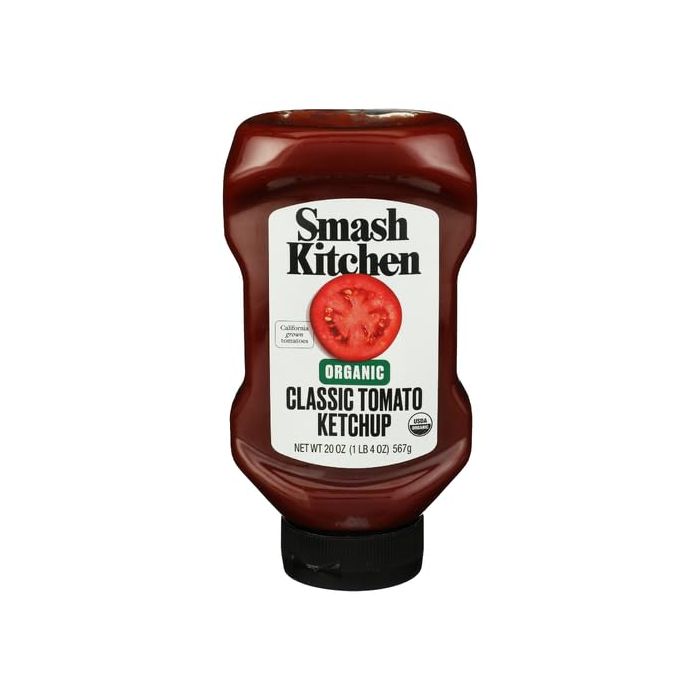 SMASH KITCHEN: Organic Classic Tomato Ketchup, 20 oz