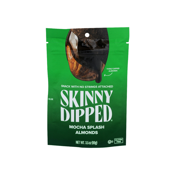 SKINNYDIPPED: Mocha Splash Almonds, 3.5 oz