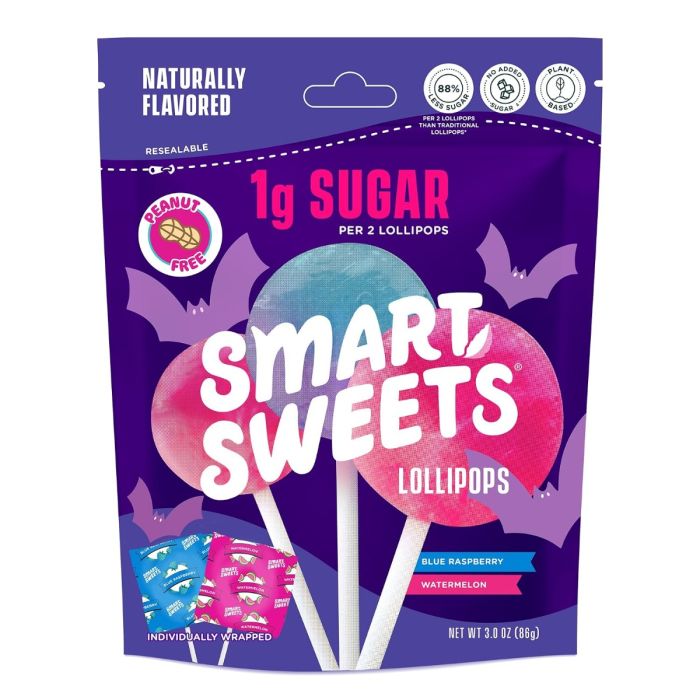 SMARTSWEETS: Halloween Lollipops, 3 oz
