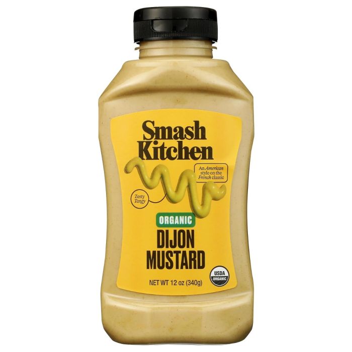 SMASH KITCHEN: Organic Dijon Mustard, 12 oz