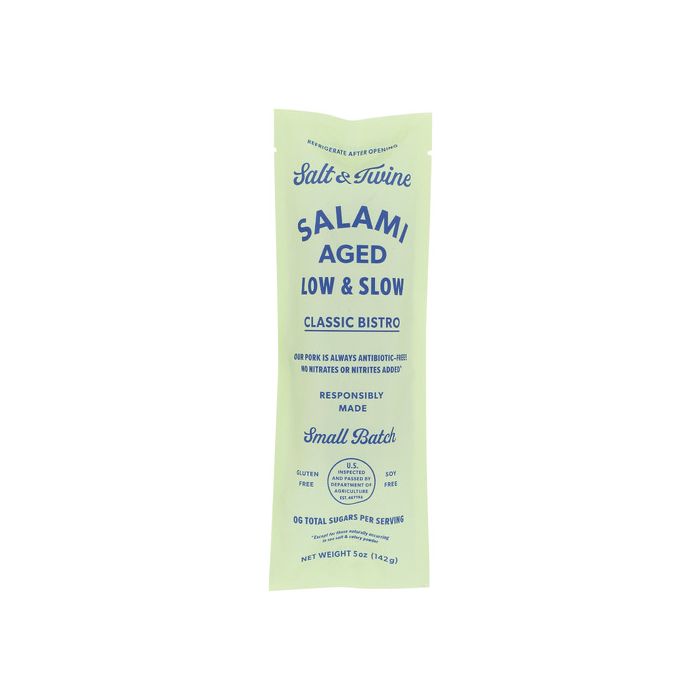 SALT AND TWINE: Classic Bistro Salami, 5 oz