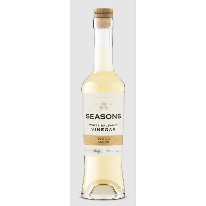 SEASONS: Sicilian Lemon White Balsamic Vinegar, 12.7 fo