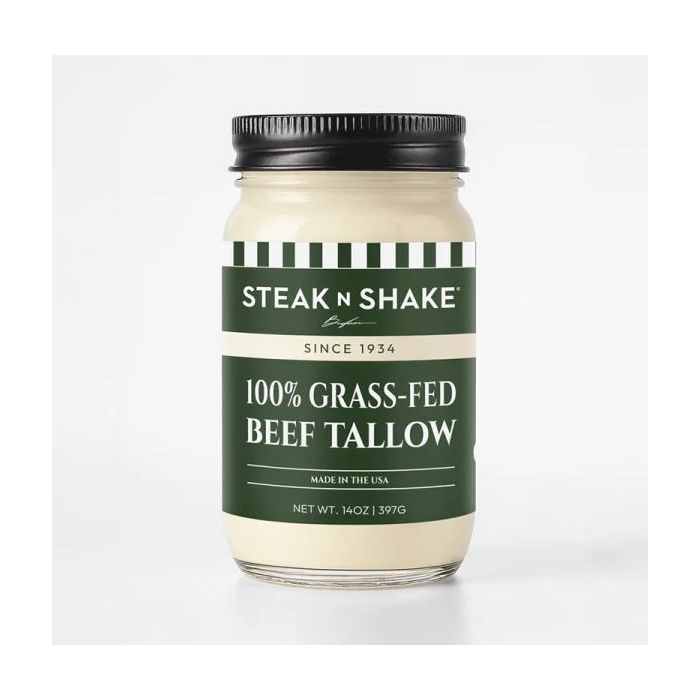 STEAK N SHAKE: Grass Fed Beef Tallow, 14 oz