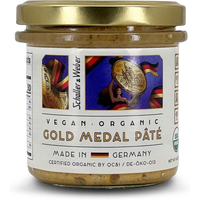 SCHALLER & WEBER: Plant Based Gold Medal Pate, 4.4 oz