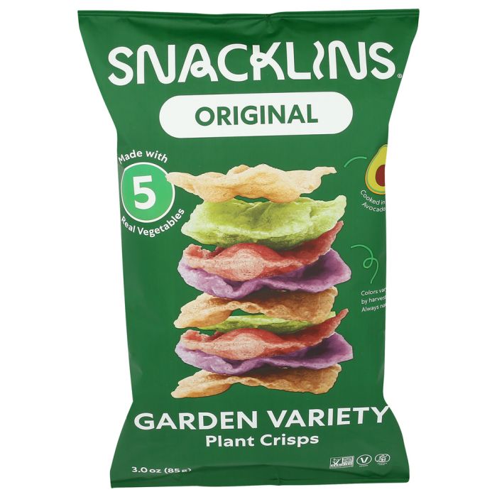 SNACKLINS: Garden Variety Original Plant Crisps, 3 oz