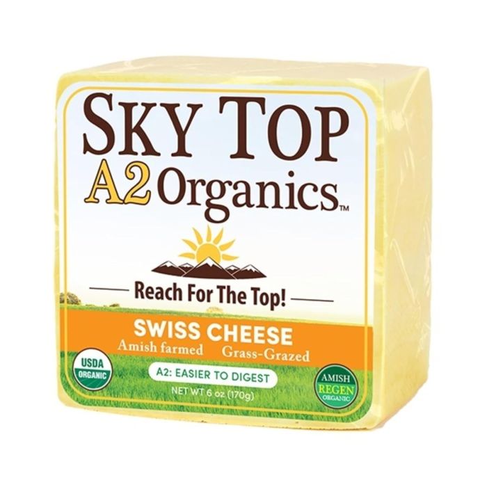 SKY TOP: Swiss Cheese, 6 oz