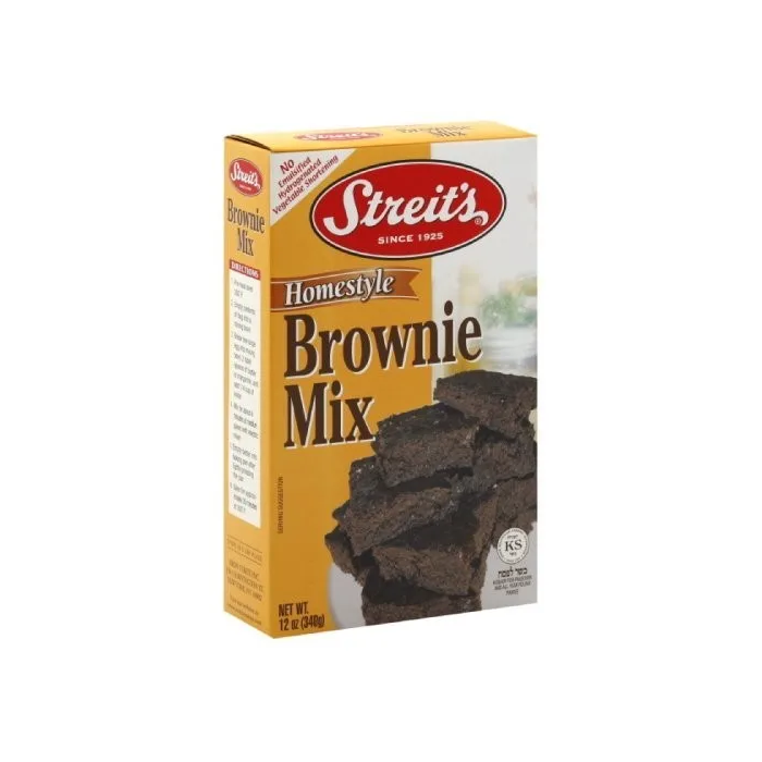 STREITS: Brownie Mix Fudge No Pan, 12 oz
