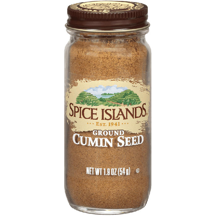 SPICE ISLAND: Ground Cumin Seed, 1.9 oz