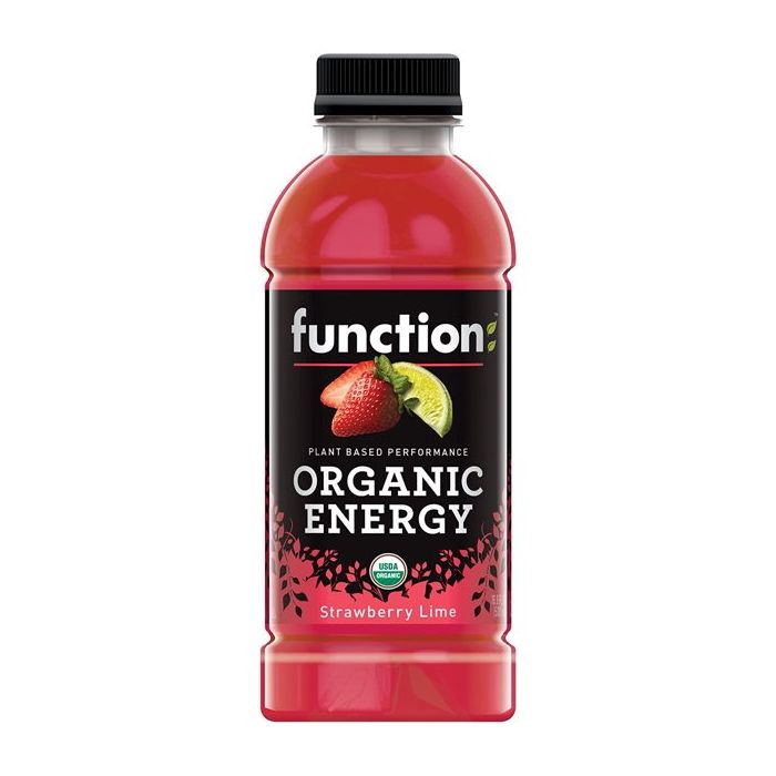 FUNCTION DRINKS: Organic Energy Strawberry Lime, 16.9 fo