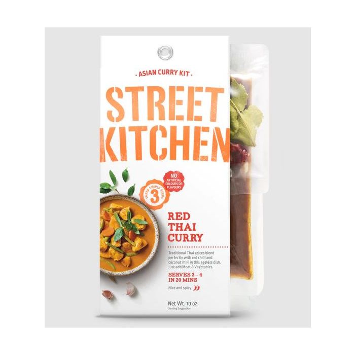 STREET KITCHEN: Red Thai Curry Scratch Kit, 10 oz