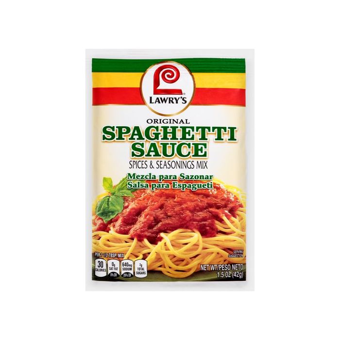 LAWRYS: Spaghetti Mix, 1.5 oz