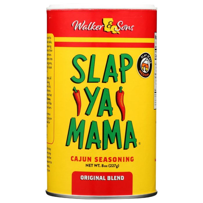 SLAP YA MAMA: Original Blend Cajun Seasoning, 8 oz