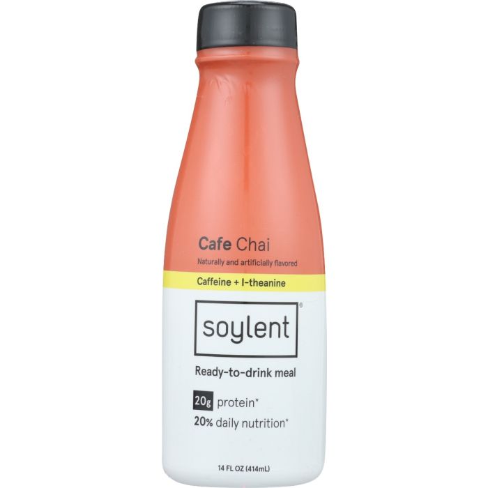 SOYLENT: Cafe Chai Protein Shake, 14 fo