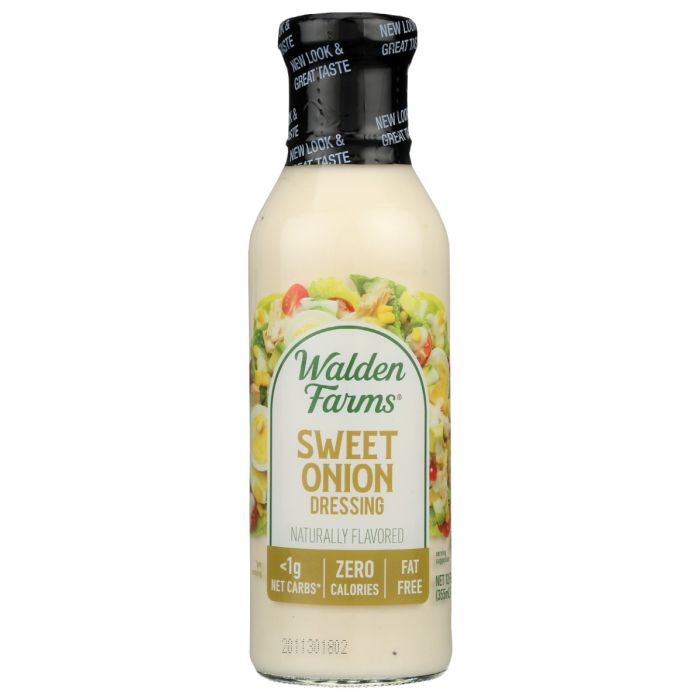 WALDEN FARMS: Sweet Onion Zero Calorie Dressing, 12 fo