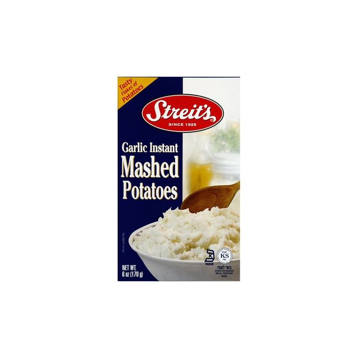 STREITS: Garlic Instant Mashed Potato Mix, 6 oz