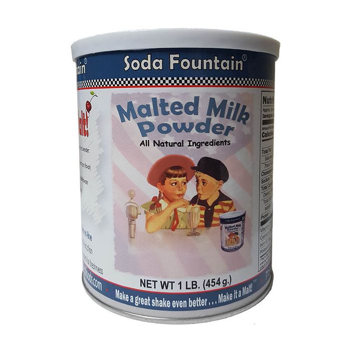 SODA FOUNTAIN: Malted Milk Powder, 16 oz