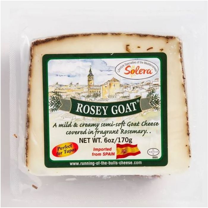 SOLERA: Semi-Soft Rosey Goat Cheese, 6 oz