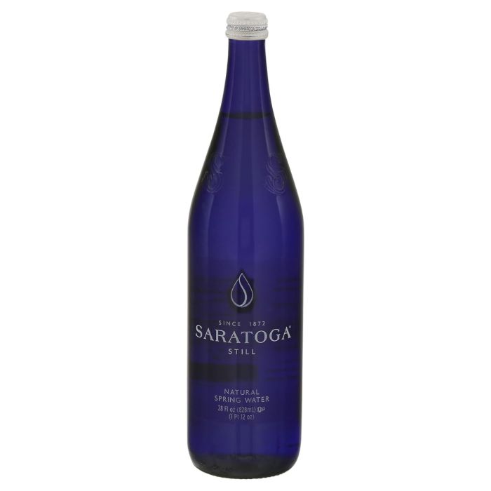 SARATOGA: Natural Spring Still Water, 28 oz