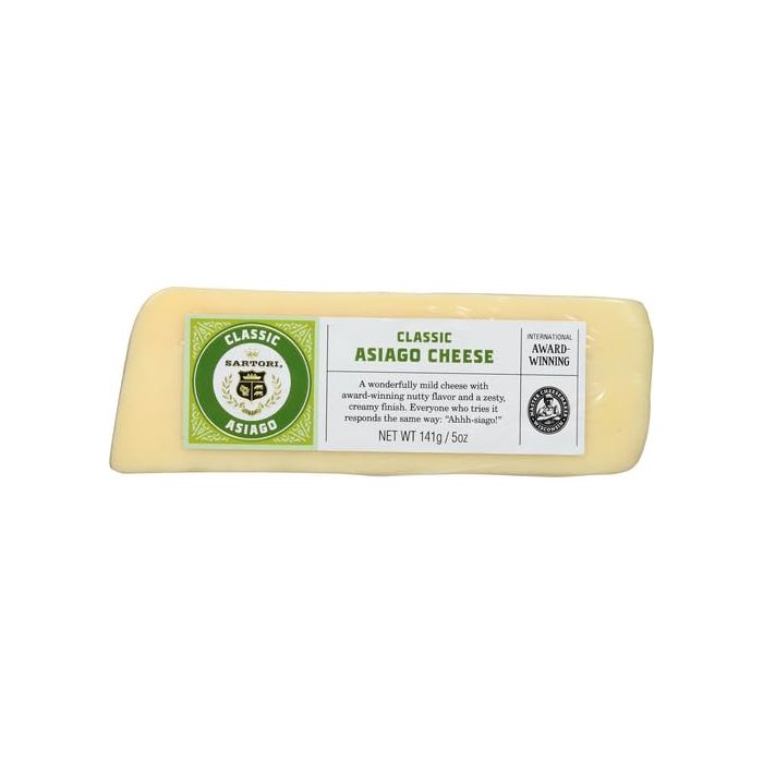SARTORI: Classic Asiago Cheese, 5 oz