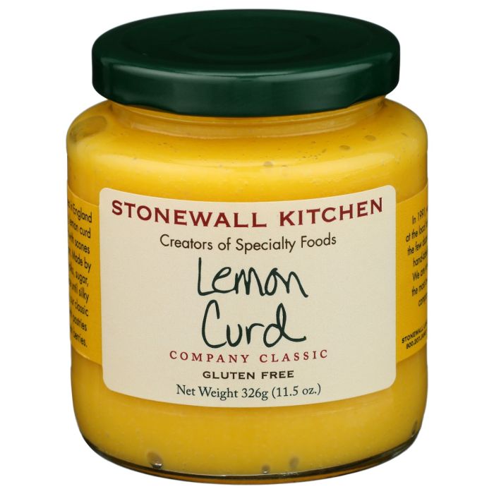 STONEWALL KITCHEN: Lemon Curd, 11.5 oz