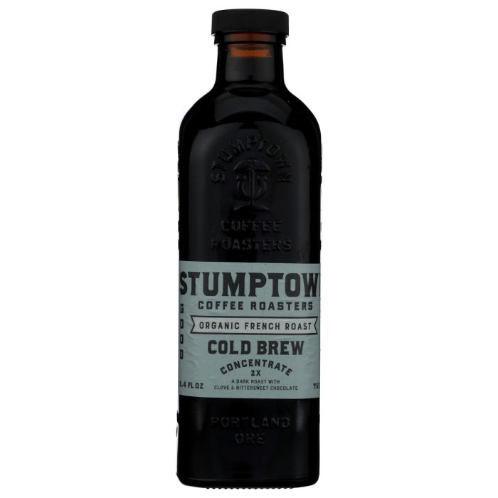 STUMPTOWN COFFEE ROASTERS: Organic French Roast Cold Brew Concentrate, 25.4 fo