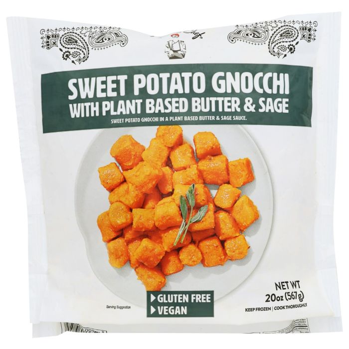 TATTOOED CHEF: Sweet Potato Gnocchi With Butter And Sage, 20 oz