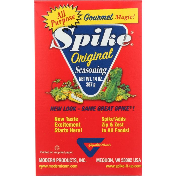 SPIKE: Original Magic All Purpose Gourmet Natural Seasoning, 14 oz