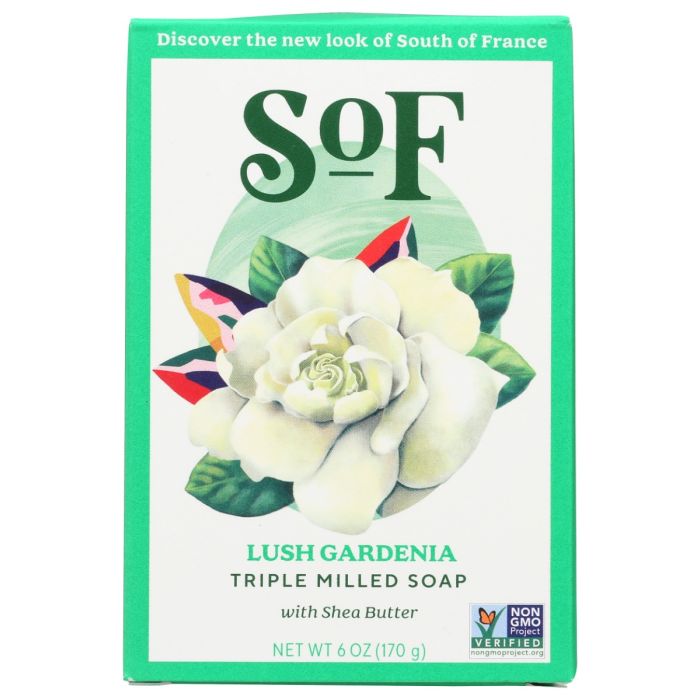 SOUTH OF FRANCE: Lush Gardenia Bar Soap, 6 oz